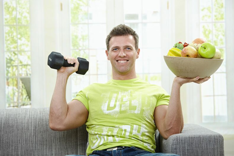 A man is a leading lifestyle