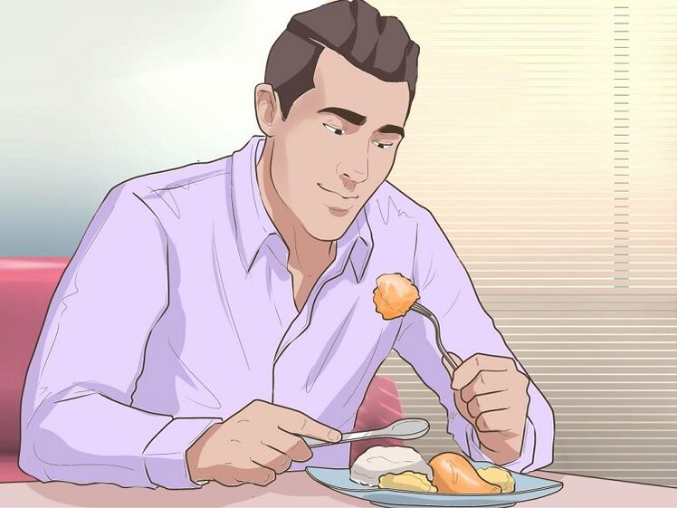 Increases male potential with food